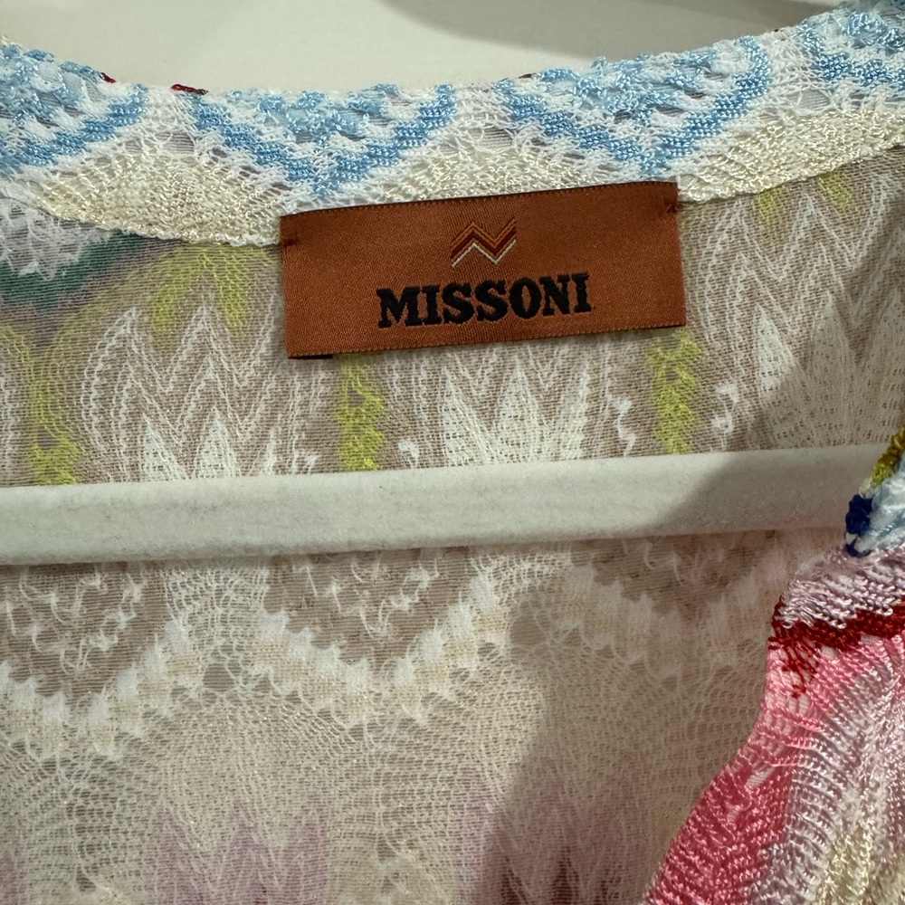 Missoni Multicolor Patterned Blouse - image 4